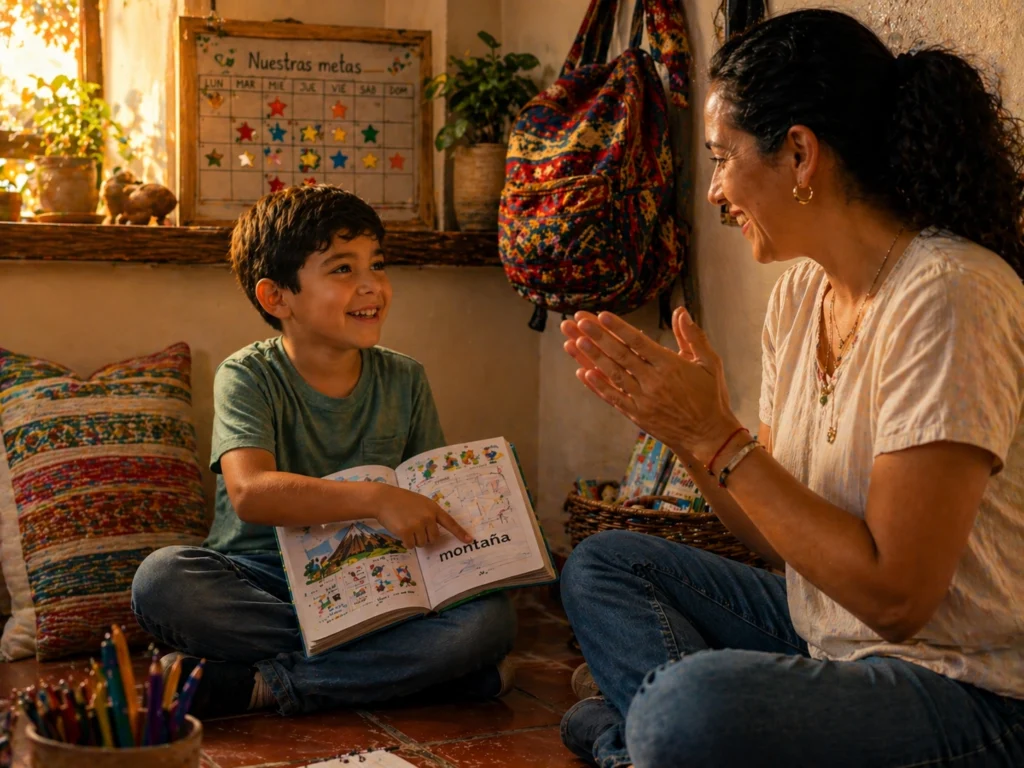 momento de aprendizaje en casa