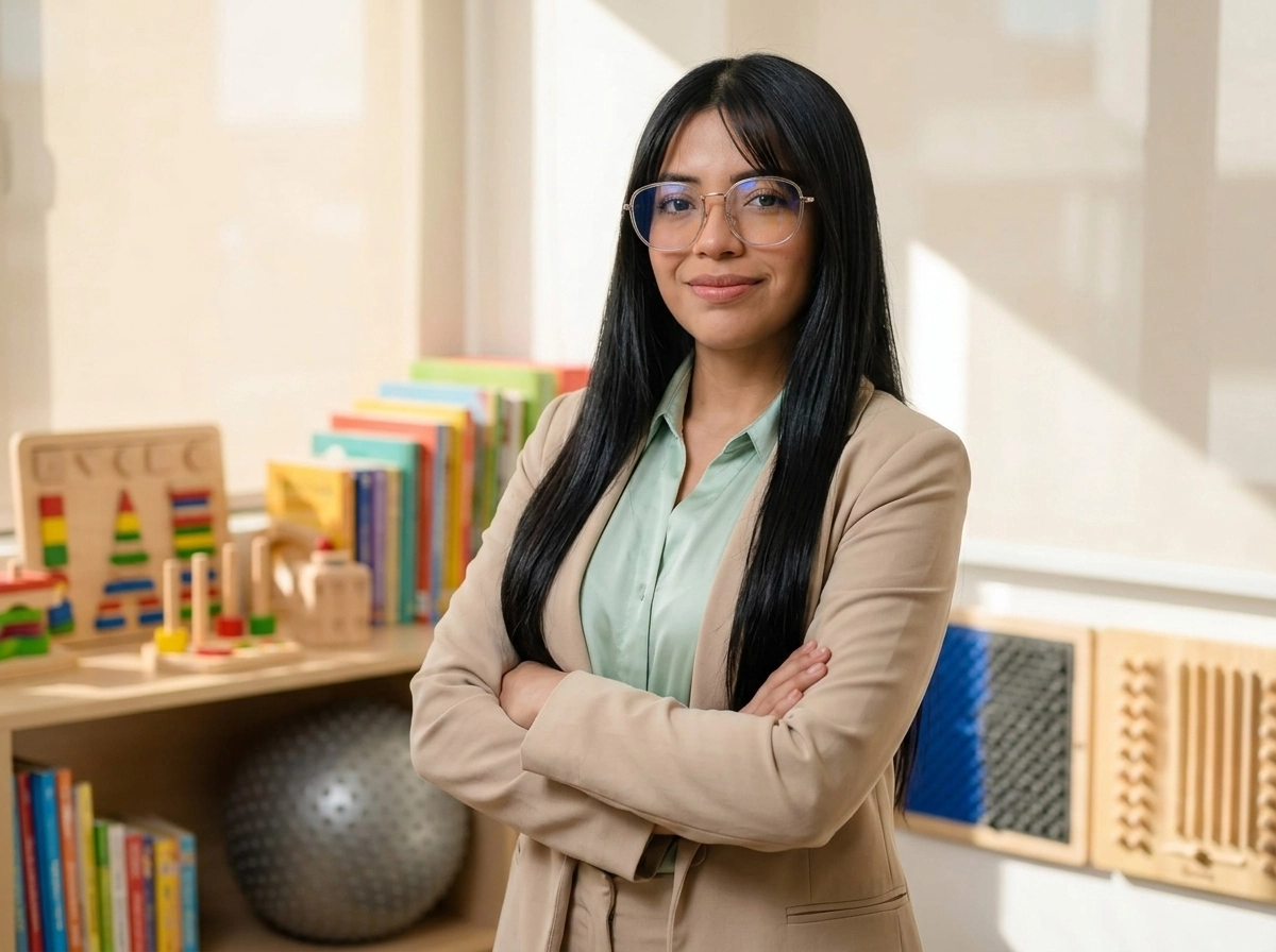 Andrea Paola Castro Olivera, Psicóloga con Master en Neuropsicología, especializada en evaluación infantil