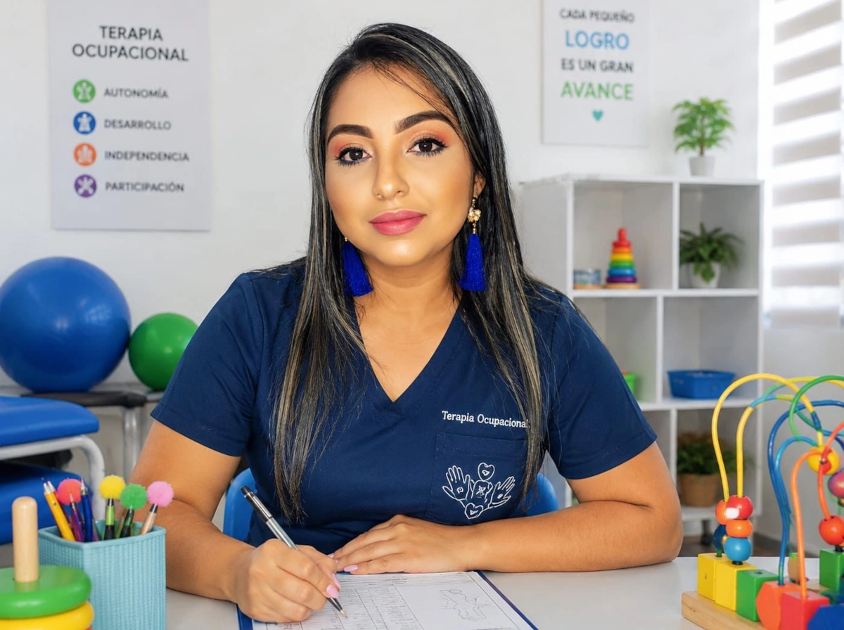 Stefania Cervantes Terán, Terapeuta Ocupacional especializada en neurodesarrollo infantil y TEA